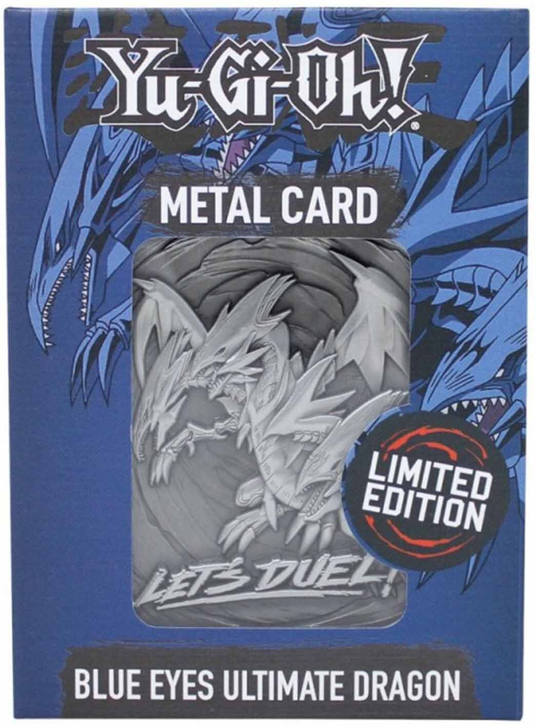 Yu-Gi-Oh! Blue Eyes ultimate Dragon Metal Card